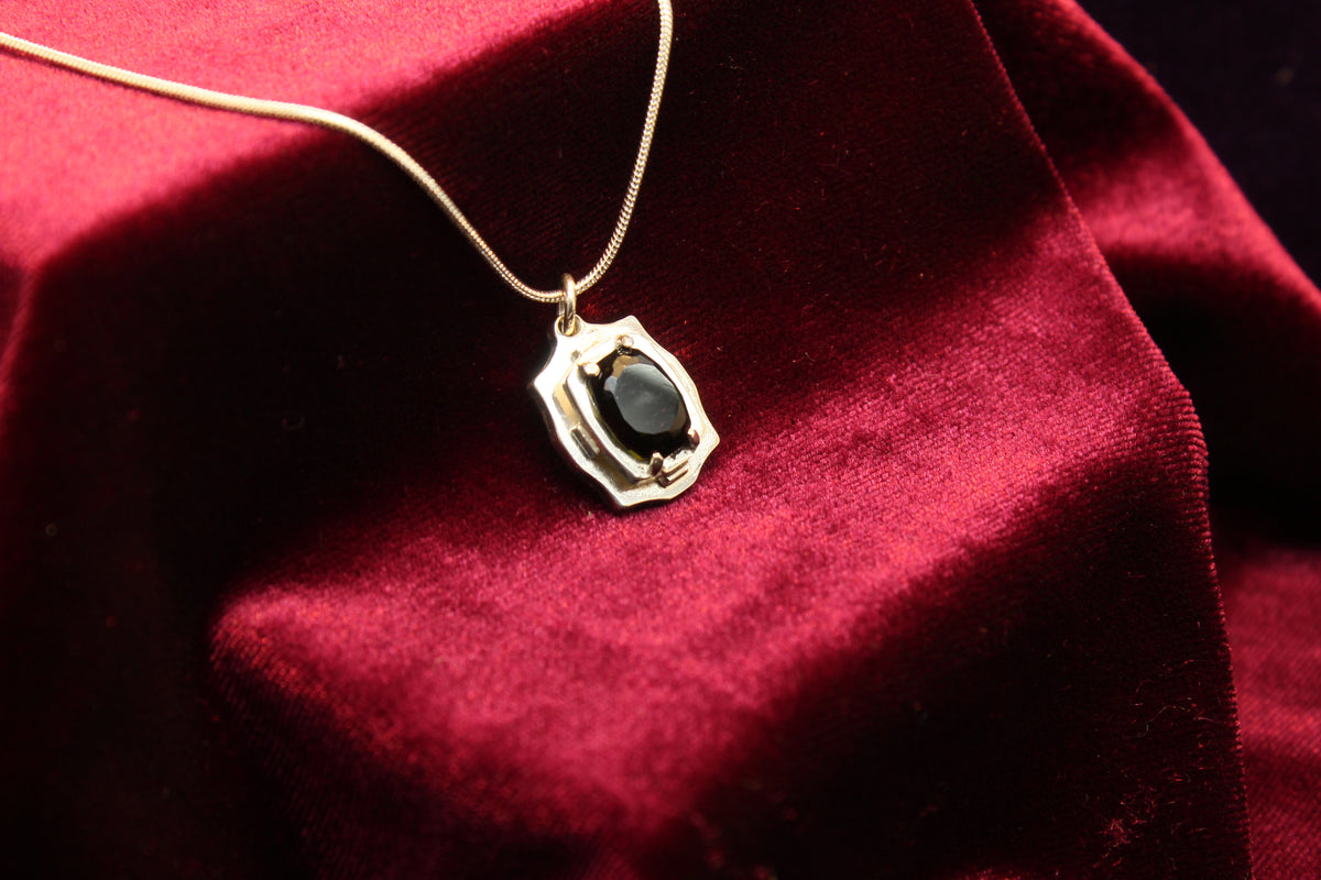 Verdelite Tourmaline Sterling Silver Pendant – 3.19 ct