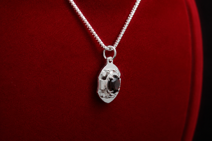 One-of-a-Kind Verdelite Tourmaline Pendant – 1.33 ct | Sterling Silver 925