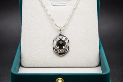 One-of-a-Kind Verdelite Tourmaline Pendant – 1.33 ct | Sterling Silver 925
